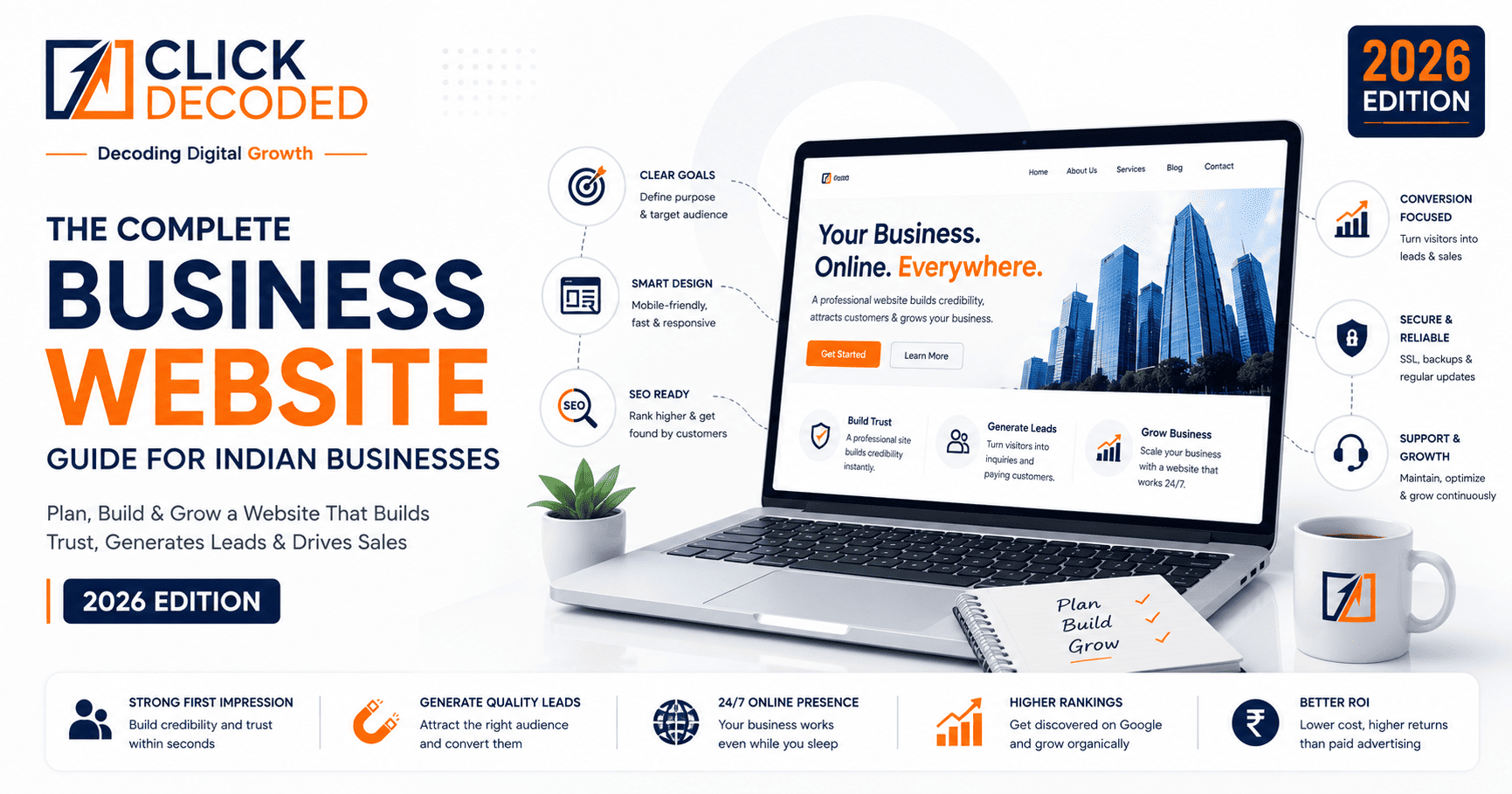 How to Build a Business Website That Generates Leads India 2026